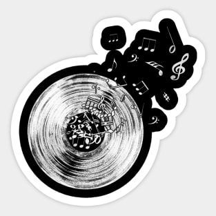 Vintage music audio tape Sticker